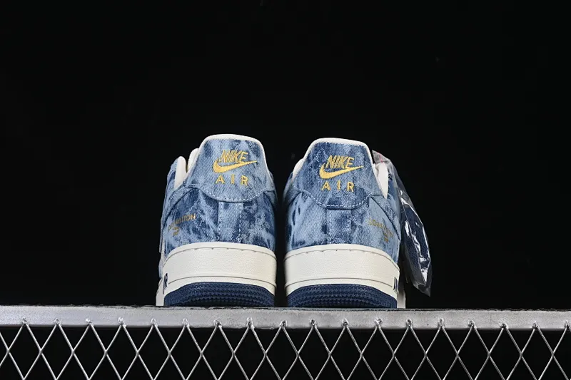 All categories Nk Air Force 1 Air Force series Nk Air Force 1 Low Air Force low-top Nike Air Force 1'07 Low LV joint denim blue Air Force 1 low-top casual sneakers YF9511-818